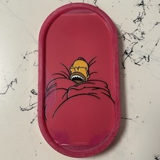 Knocked Out Homer Simpson Tray