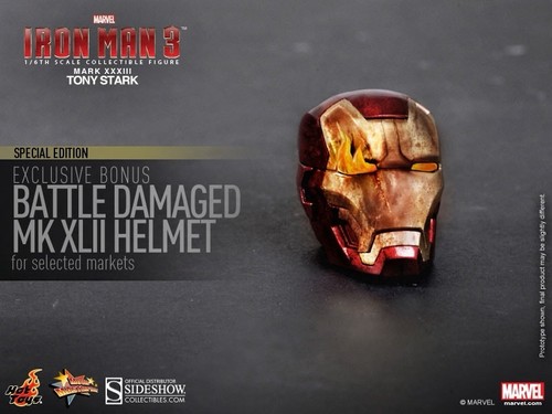 Hot toys iron - man, 3