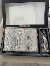 Biba Leather Clutch Bag New