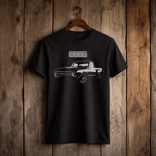 C10 stepside shirt 1967 - shirt,