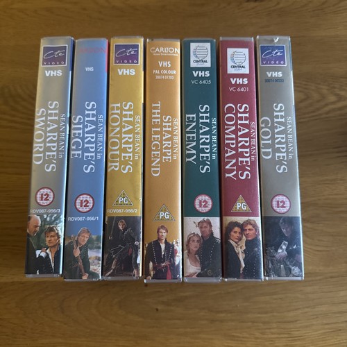 Sean bean sharpe vhs bundle - bean, in