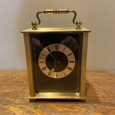 WM WIDDOP MANTLE BATTERY CLOCK