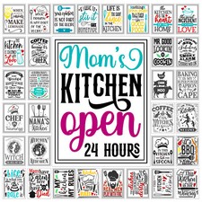 Kitchen Metal Tin Sign Plaque