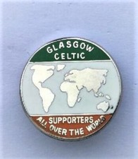 Celtic Badge, ROUND, GLASGOW