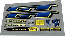 1997 pantera blue decal set - pantera,