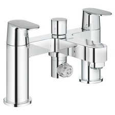 Grohe Eurosmart Cosmopolitan Two Handled Bath Shower Mixer Tap - Chrome 25129000