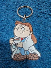 Lyons Tetley Limited, 1995 - Tetley Tea Folk Gaffer Keyring - Pre owned - Vgc