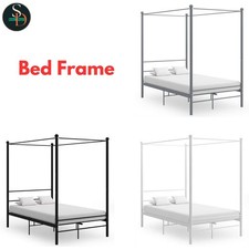 Modern Canopy Bed Frame Metal