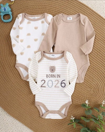 Pack 6months long sleeve - long,