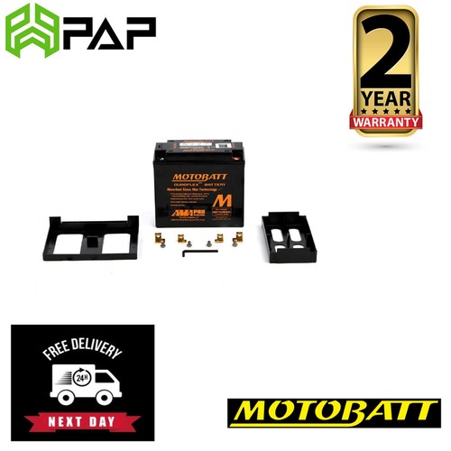 Motobatt battery black - black, 12v