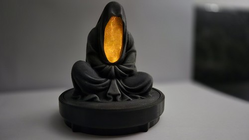 Hooded led figure lamp ambient - figure,