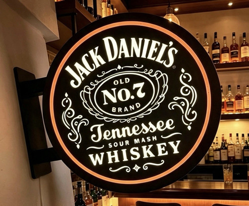 Jack daniels wall - mounted, led