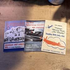 Vintage Air Show Souvenir Programmes