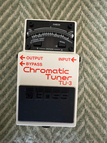 Boss tuner pedal - tuner,