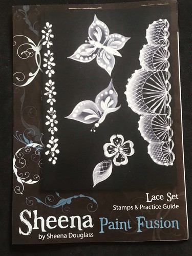 Lace set border butterfly - lace,