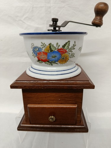 Vintage manual coffee grinder - vintage,