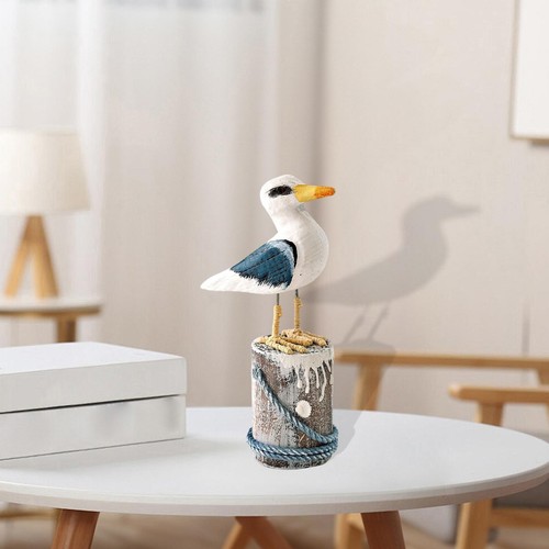 Seagull statue table - seagull,
