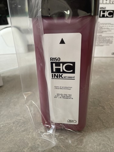 Riso magenta ink unopened - magenta,