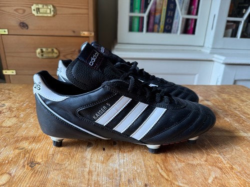 Mens adidas kaiser black - adidas, 5