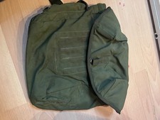 British Army Surplus OD Green Gas Mask Bag Haversack 