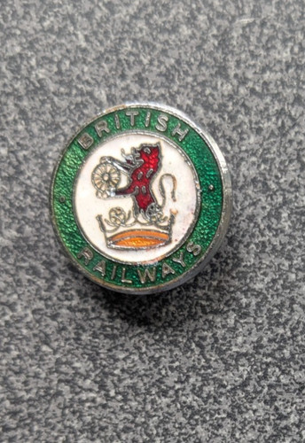 British railways vintage pin - -,