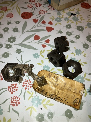 Eye bolt locking castle but - locking/castle,