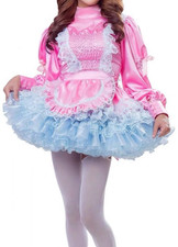 Cos Sissy Girl  Maid  Satin