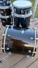Mapex M Series Modular Inter/Pro Birch Six Pc Black Sparkle Drum Kit *Excellent*