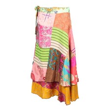 Fairy Festival Patchwork Sari