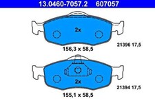 Disc Brake Pad Set ATE Fits