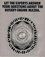 Mazda RX-2 & RX-3 Press Quotes 1973 USA Market Sales Brochure 