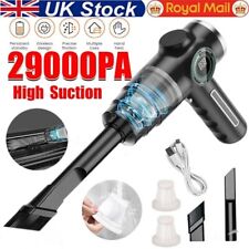 29000pa Powerful Car Vacuum Cleaner Wet/Dry Cordless Strong Suction Handheld UK