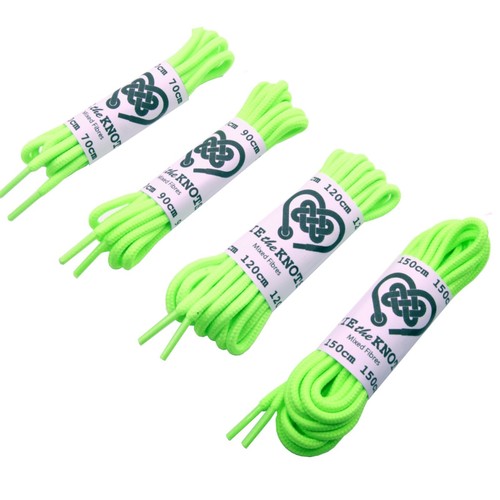 Shoe laces round florescent - round,