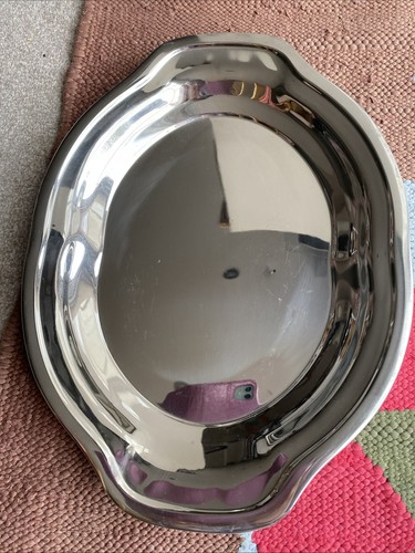 Stainless steel serving tray - serving,
