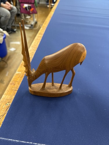 Wooden antelope - wooden,