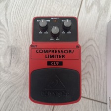 Behringer COMPRESSOR/LIMITER CL9 Classic Compressor/Limiter Effects Pedal