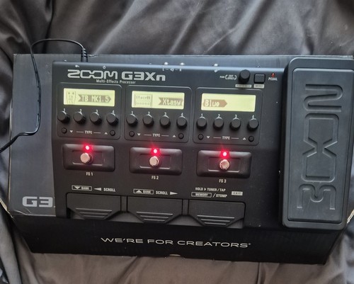 Zoom g3xn guitar multi effects - zoom, multi-effects