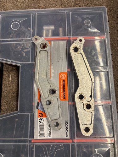 Ohlins fork caliper brackets - fork,