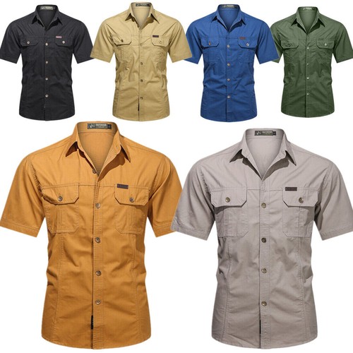 Mens work shirts military - mens,