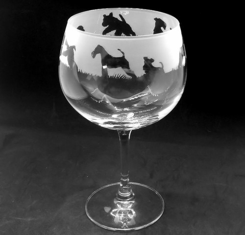 Wire fox terrier frieze boxed - fox,