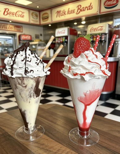 Artificial milkshakes - artificial,