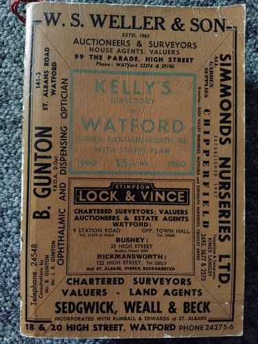 Watford rickmansworth bushey - watford,