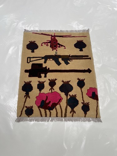 849 war rug afghan - rug,