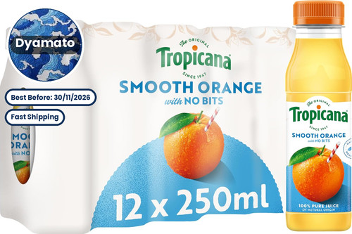 Tropicana smooth orange juice - smooth,