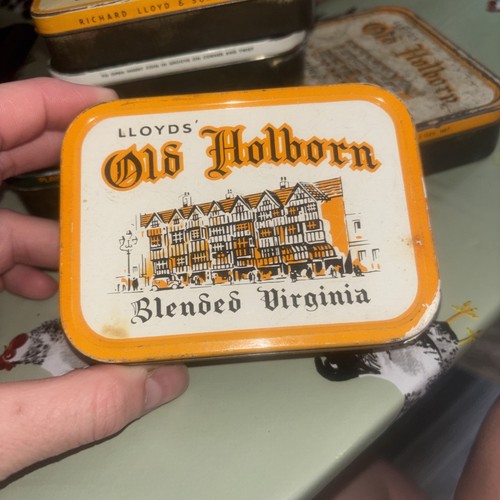 Lloyds old holborn tobacco tin - lloyds,