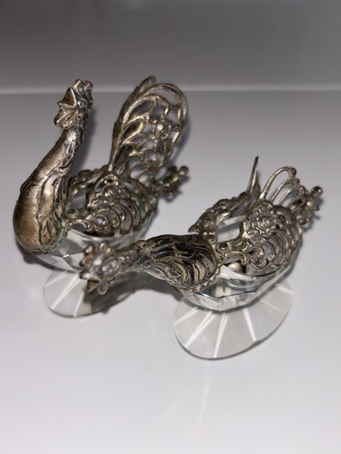 Pair antique 835 - pair, silver