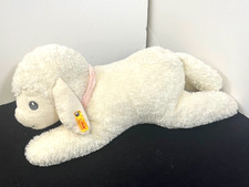 Steiff Large White Plush Lamb  239663