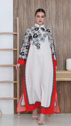 Women kaftan dress - women, maxi