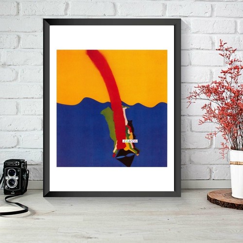 British pop art print figure - british,