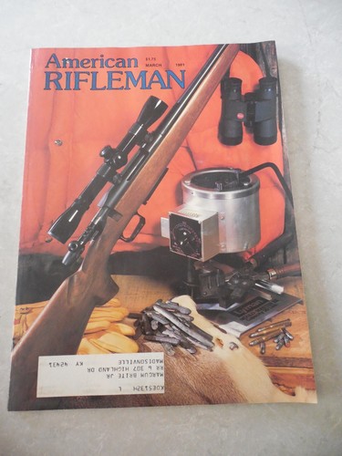 American rifleman magazine - american,